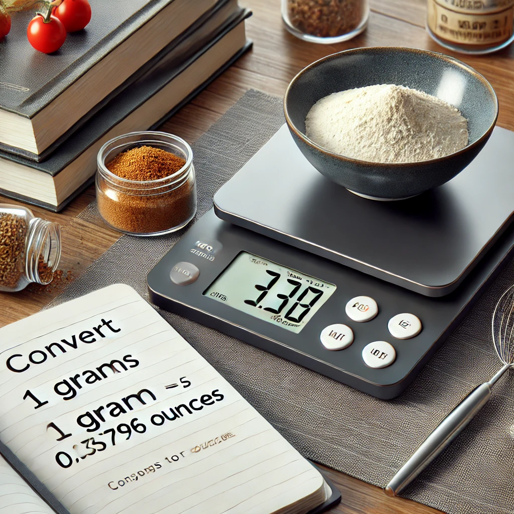 Convert Grams to Ounces