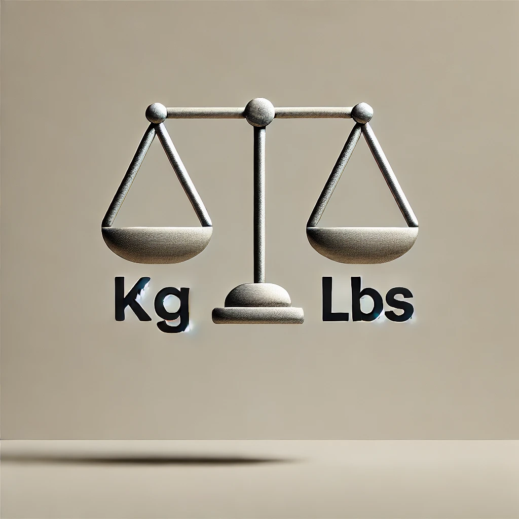 convert kg to lbs