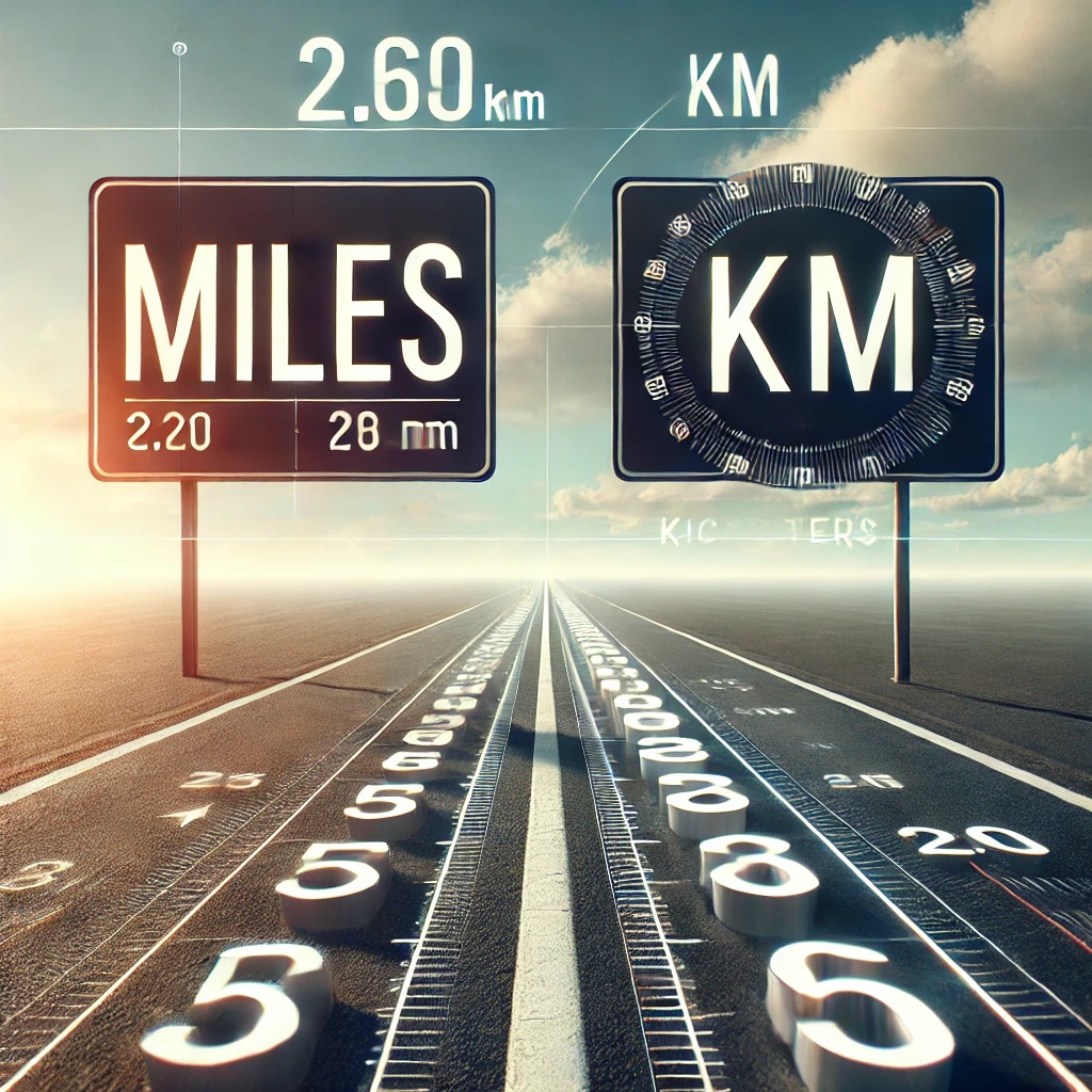 convert miles to kilometers